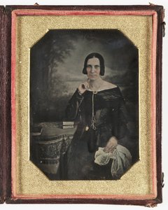 Daguerrotipo de una mujer, c. 1845
