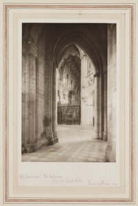 Catedral de Ely, el Octágono desde el Pasillo Sur de John Pardon