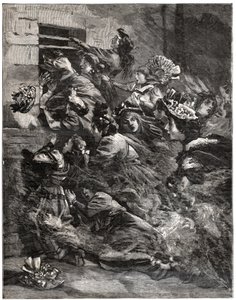 Incendio en el Bazar de la Caridad de . .