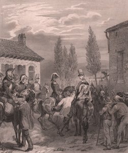 Ejército francés entrando en Bélgica, agosto de 1831 de William Walcutt
