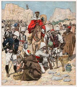 Soldados franceses en Marruecos