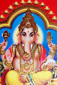 Ganesha o Ganapati: el dios hindú con cabeza de elefante. de . .