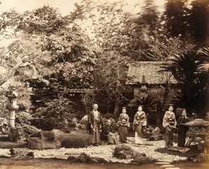 Jardín en Hara, c.