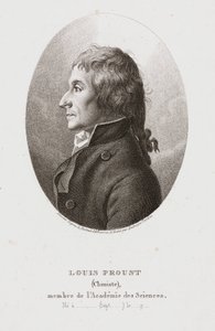 Joseph Louis Proust, químico francés, c 1795