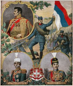Los héroes nacionales serbios