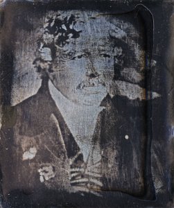 Louis Jacques Mandé Daguerre, pionero de la fotografía francesa, c. 1840s