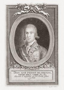 Luis Fermín de Carvajal, Conde de la Unión. Retrato. de . .
