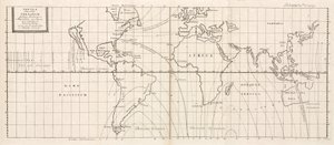 Mapa magnético de la Tierra de Frederick (attr. to) Barnard