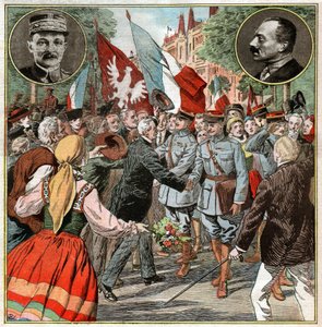 Maxime Weygand en Polonia de Ferdinand Georg Waldmuller