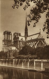 París: Catedral de Notre-Dame de . .