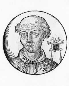 Retrato de Juan XII (Octaviano de Tusculum, circa 937-964) de William Walcutt