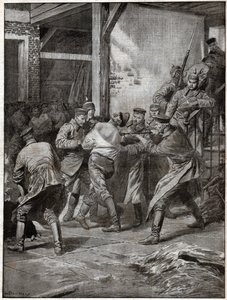 Prisioneros rusos durante la Primera Guerra Mundial de Ferdinand Georg Waldmuller