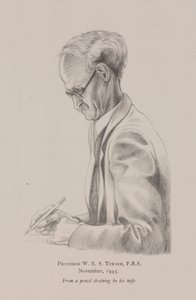 Profesor W E S Turner, noviembre de Frederick (attr. to) Barnard