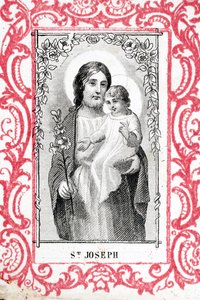 San José y el niño Jesús. Francia. (foto) de Ferdinand Georg Waldmuller
