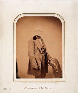 Samuel F B Morse, artista estadounidense e inventor del código Morse, c 1870 de Frederick (attr. to) Barnard