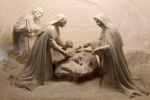 Santuario Louis y Zélie de Alençon, Orne. Natividad.