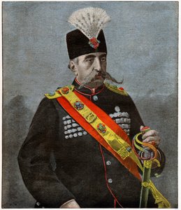 El Shah Mozaffar ad Din de . .
