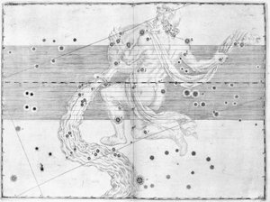 La constelación de Acuario de Frederick (attr. to) Barnard