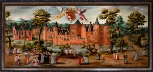 Ayuntamiento de Zottegem (Stadhuis). Pintura. de . .