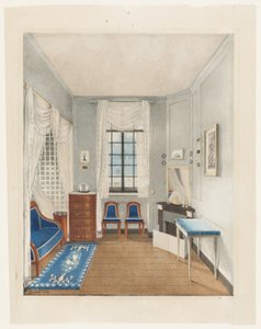 Un dormitorio de la Restauración Francesa