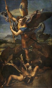 San Miguel venciendo a Satanás