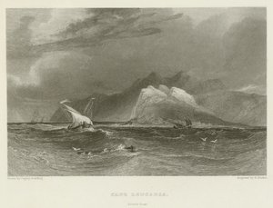 Cabo Leucadia, Salto de los Amantes de after A.V. Copley Fielding