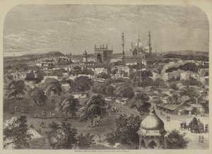 Vista general de Delhi
