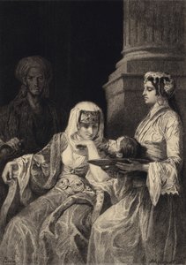 Herodías y la cabeza de Juan el Bautista