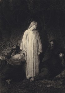Jesús y los discípulos dormidos