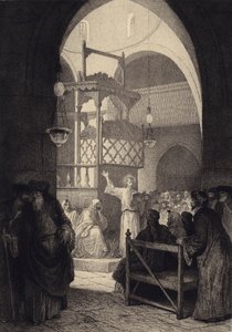 Jesús en la sinagoga