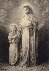 El niño Jesús y su madre