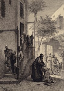 El hijo pródigo de after Albert Robida