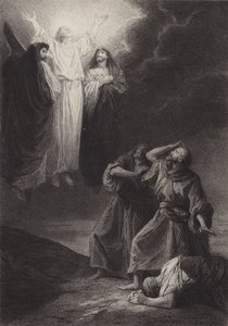 La transfiguración de after Albert Robida