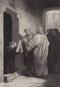 La mujer de Canaán de after Albert Robida