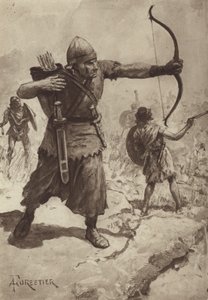 Arqueros y honderos asiáticos