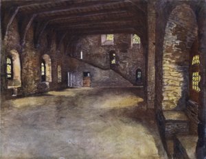 El salón de banquetes, Chateau des Comtes, Gante de after Amedee Forestier