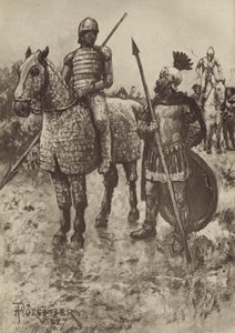 El Cataphractus o caballero acorazado