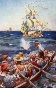 Un disparo cayó inmediatamente en su estela de after Archibald Bertram Webb
