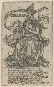 Sibila frigia de after Baccio Baldini