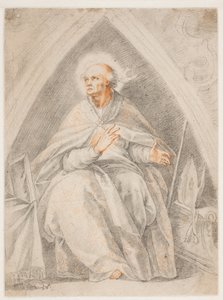 San Gregorio sentado
