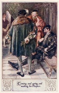 Viniendo y yendo, y esperando su placer de after Charles Edmund Brock