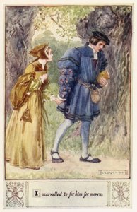 Me maravilló verlo tan conmovido de after Charles Edmund Brock