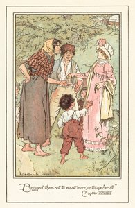 Ilustración para Emma de Jane Austen de after Charles Edmund Brock