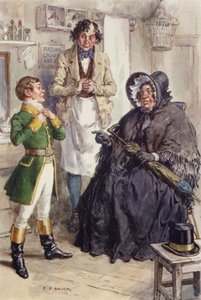 Ilustración para Martin Chuzzlewit de after Charles Edmund Brock