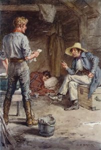 Ilustración para Martin Chuzzlewit de after Charles Edmund Brock