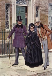 Ilustración para Nicholas Nickleby de after Charles Edmund Brock