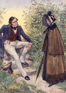 Jane Eyre conoce al Sr. Rochester en el estilo