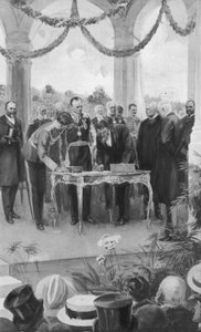 Inauguración de la Commonwealth australiana en Sídney, 1 de enero de 1901