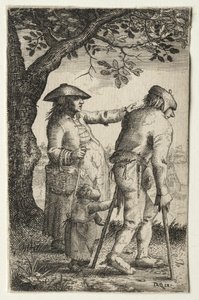 Peasant Family de after David Vinckboons