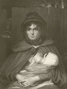 La Madre Gitana de after David Wilkie